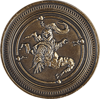 Set of 10 Gold Air LARP Coins