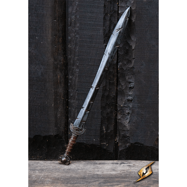 Battleworn Celtic Leaf LARP Sword - 100 cm