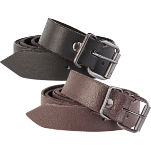 Doran Narrow Leather Belt