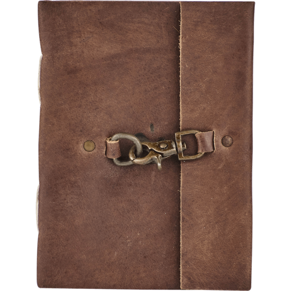 Leather Journal With Clasp