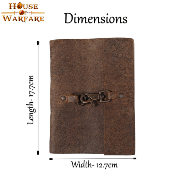 Leather Journal With Clasp