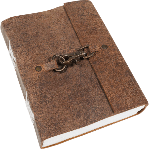 Leather Journal With Clasp