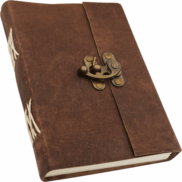 Leather Journal With Lock