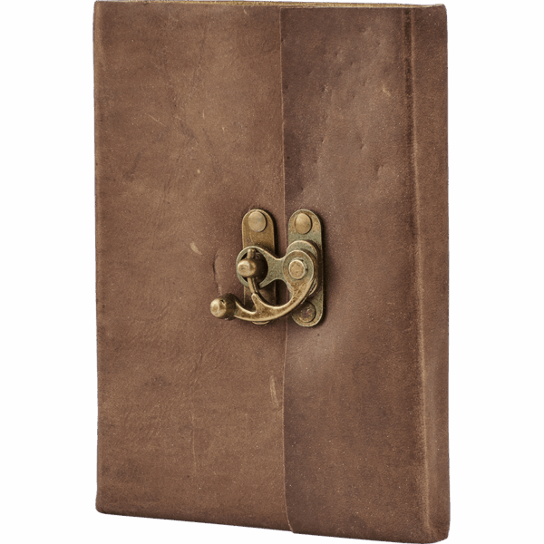 Leather Journal With Lock
