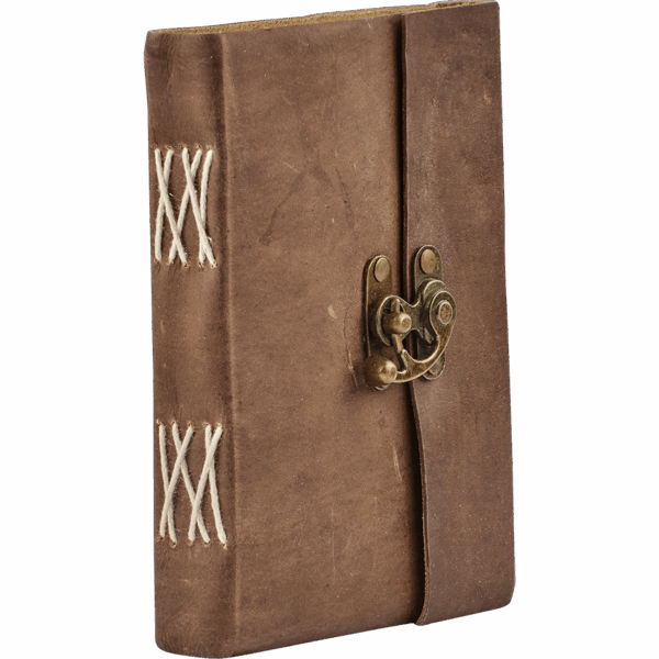 Leather Journal With Lock