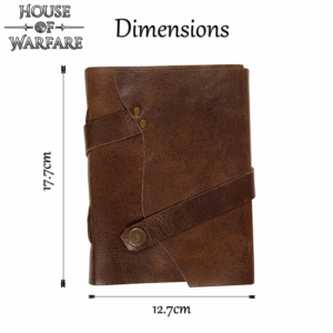 Leather Journal with Snap Closure