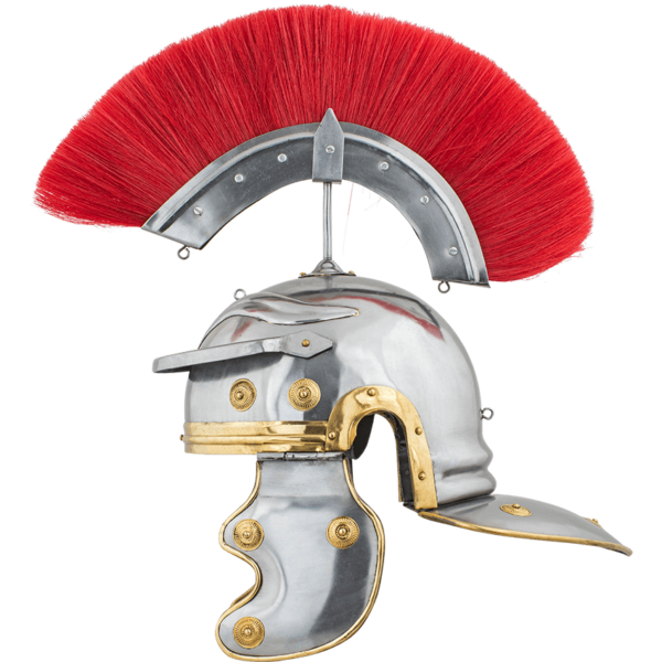 Roman Centurion Helmet with Plume