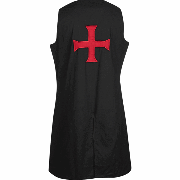 Black Templar Tunic with Red Cross