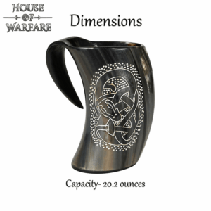 Viking Dragon Horn Tankard