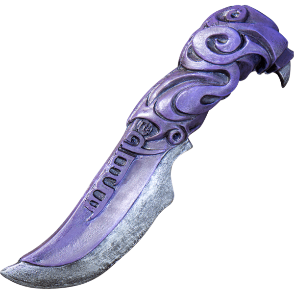 Eldarian LARP Throwing Knife - Purple