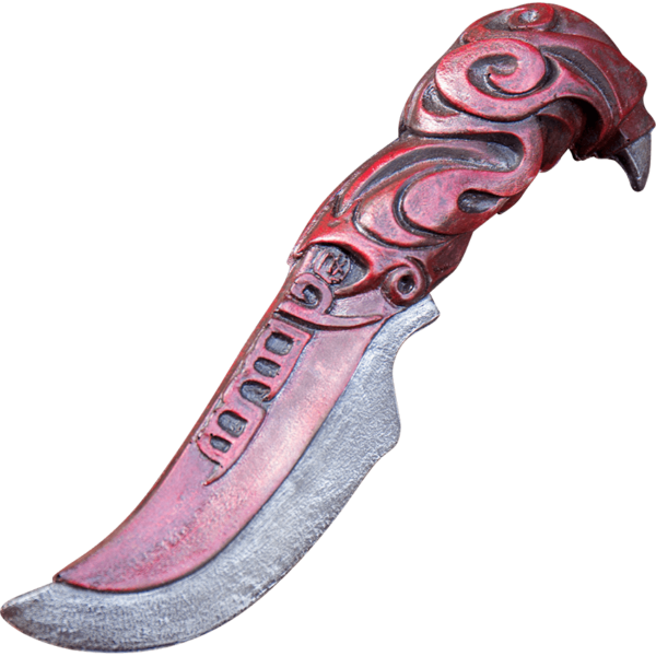 Eldarian LARP Throwing Knife - Red