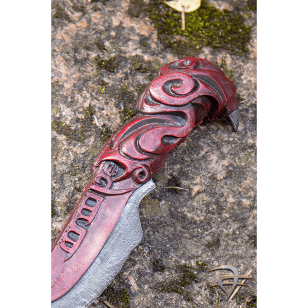 Eldarian LARP Throwing Knife - Red