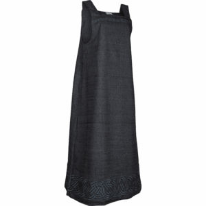 Alva Herringbone Apron Dress