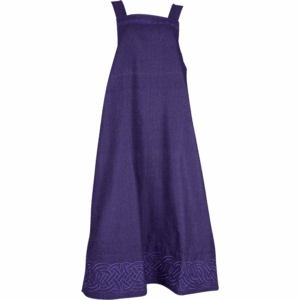 Alva Herringbone Apron Dress