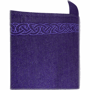 Alva Herringbone Apron Dress