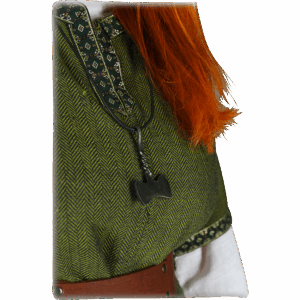 Double Headed Axe Necklace