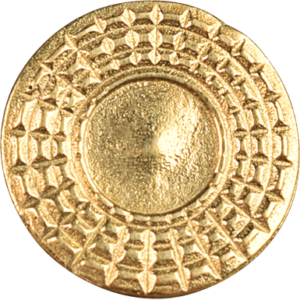 Gelia Bronze Button