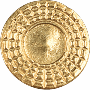 Gelia Bronze Button