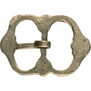 Large Medieval Floral Belt Buckle