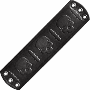 Leather Skull Bracelet