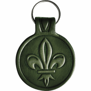 Lilly Leather Key Chain