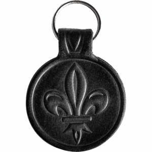 Lilly Leather Key Chain
