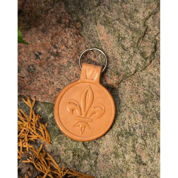Lilly Leather Key Chain