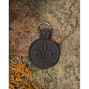 Lilly Leather Key Chain