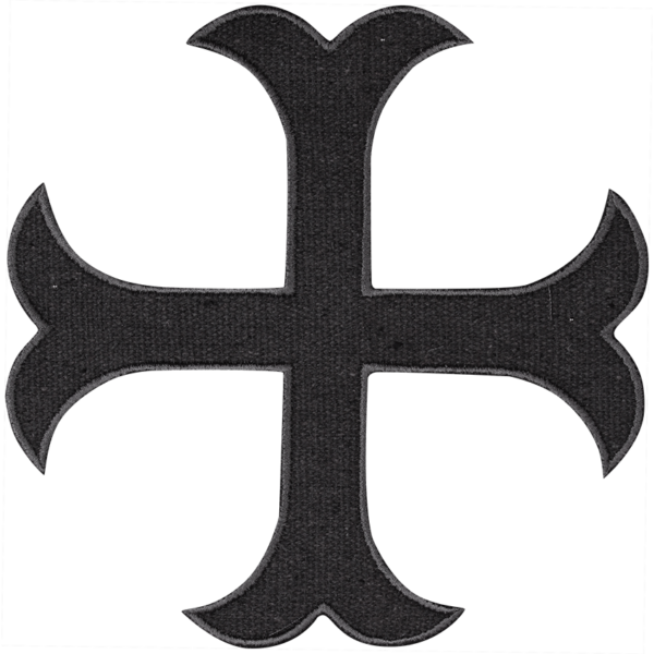 Medieval Fleur Cross Patch