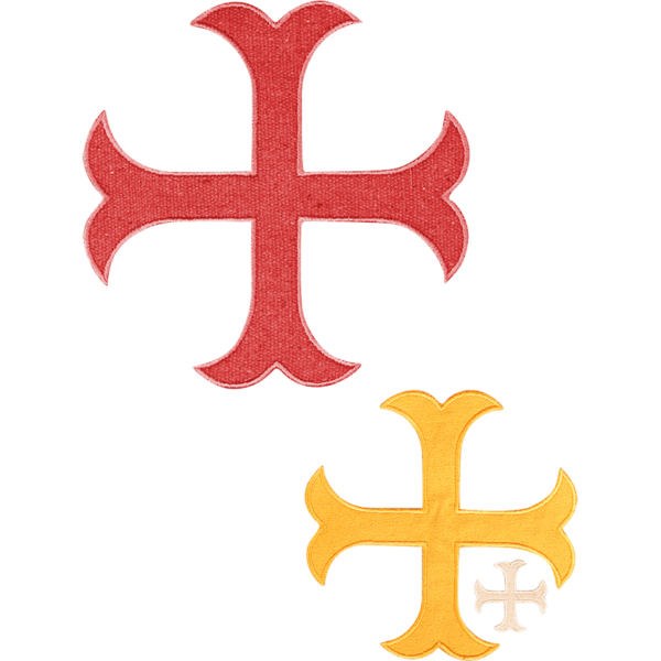 Medieval Fleur Cross Patch