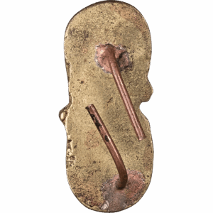 Viking Sea Serpent Brass Belt Decoration