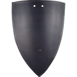 Large Wilhelm Blackened Steel Arm Armour