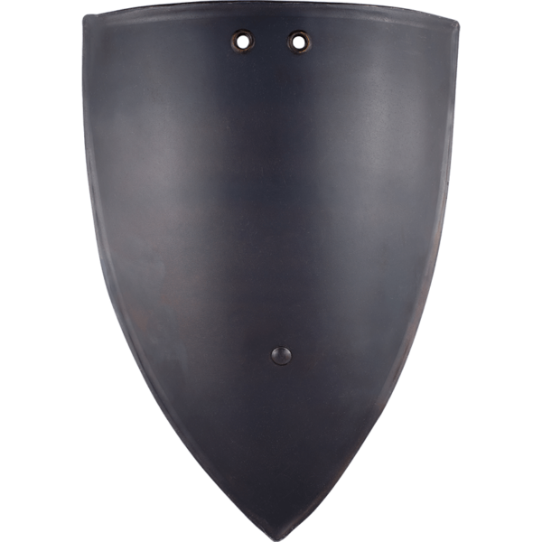 Large Wilhelm Blackened Steel Arm Armour