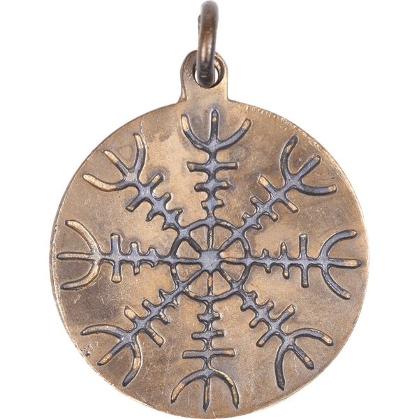 Bronze Yrsa Rune Pendant