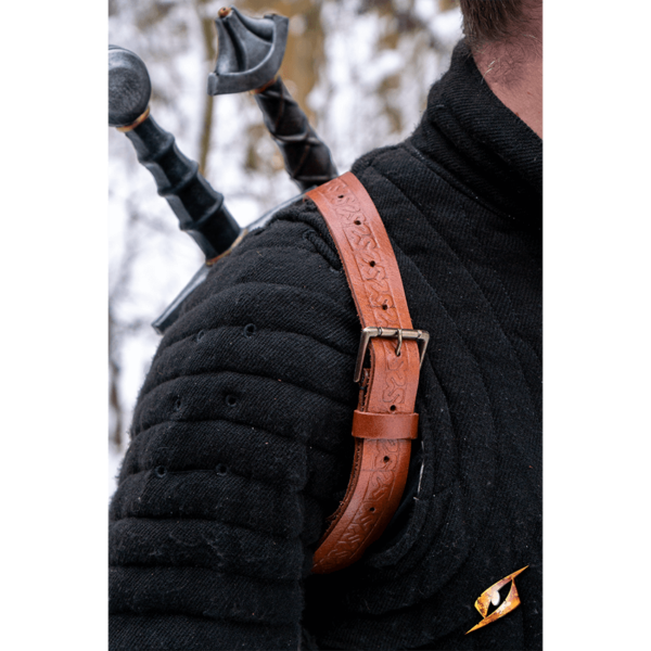 Leather Double Back Hanger