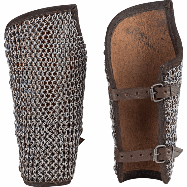 Connor Steel Chainmail Bracers