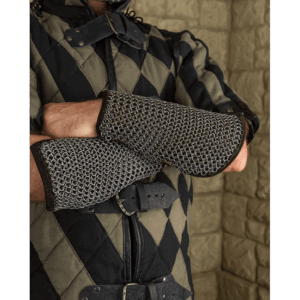 Connor Steel Chainmail Bracers
