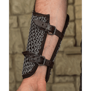 Connor Steel Chainmail Bracers
