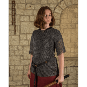 David Flat Ring Aluminum Chainmail Hauberk