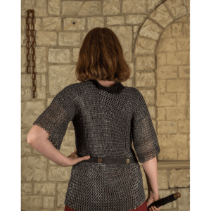 David Flat Ring Aluminum Chainmail Hauberk