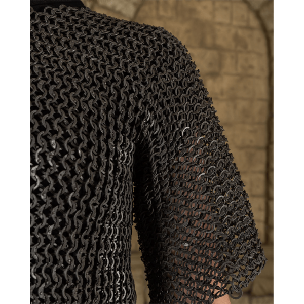 David Flat Ring Aluminum Chainmail Hauberk