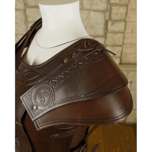 Artemis Deluxe Leather Pauldrons