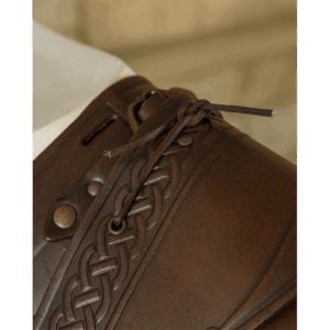 Artemis Deluxe Leather Pauldrons