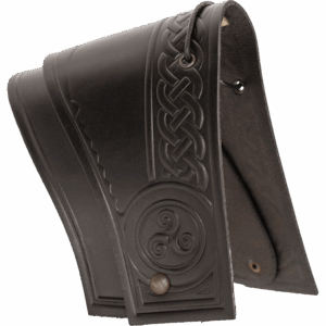 Artemis Deluxe Leather Pauldrons
