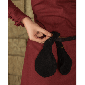 Denarius Suede Pouch