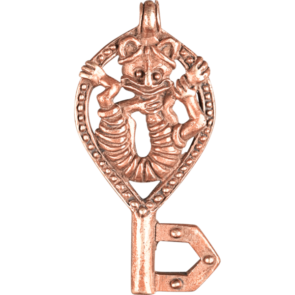 Bronze Key Pendant