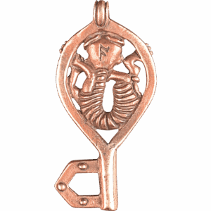 Bronze Key Pendant