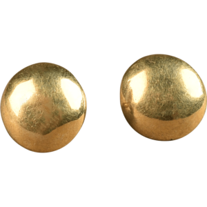 Half-Dome Brass Buttons