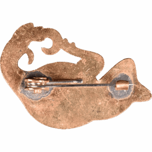 Bird of Prey Bronze Brooch