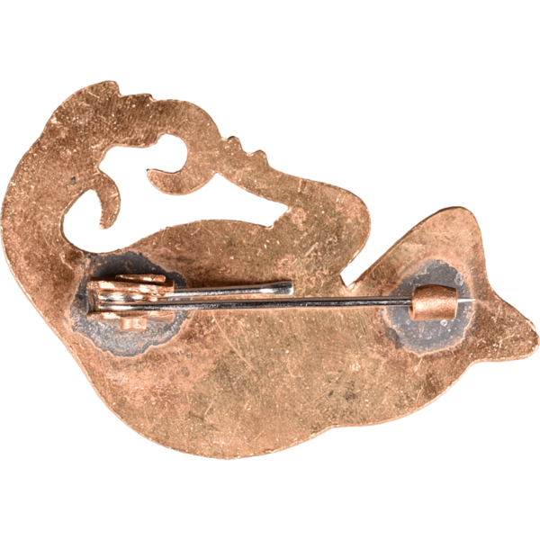 Bird of Prey Bronze Brooch